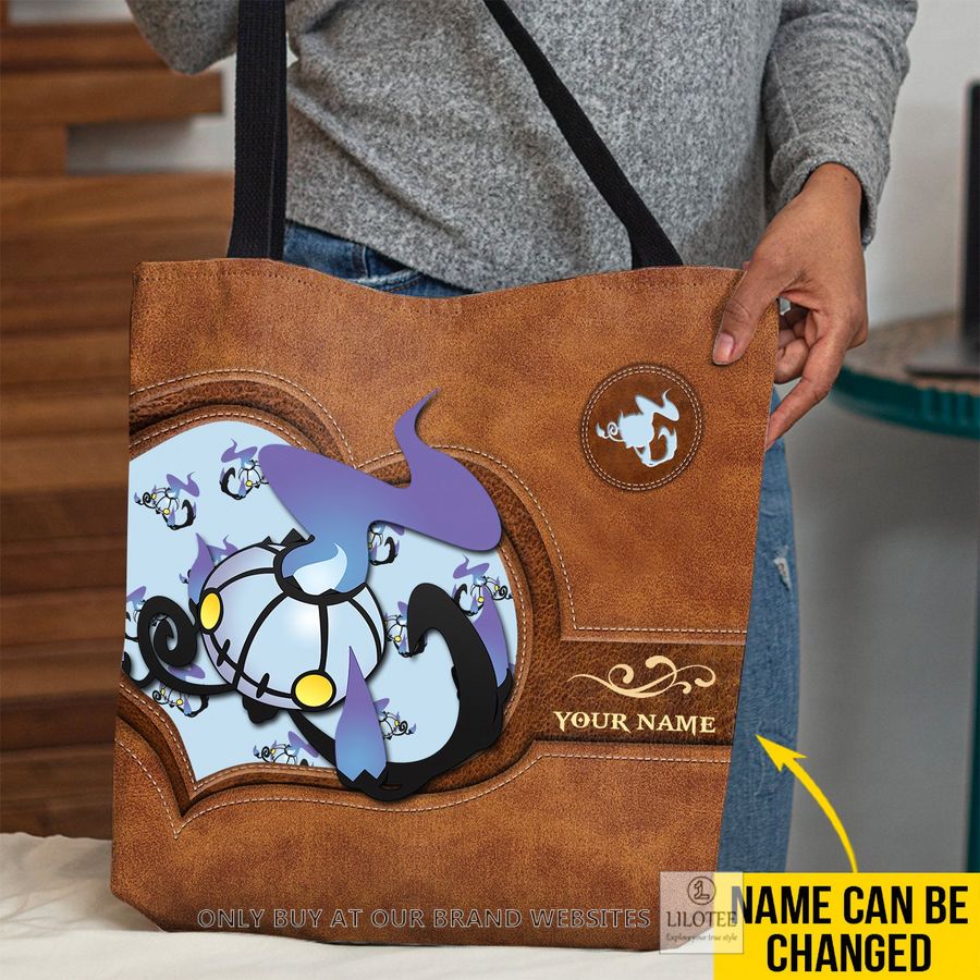 Personalized Pokemon Chandelure All Over Tote bag 2