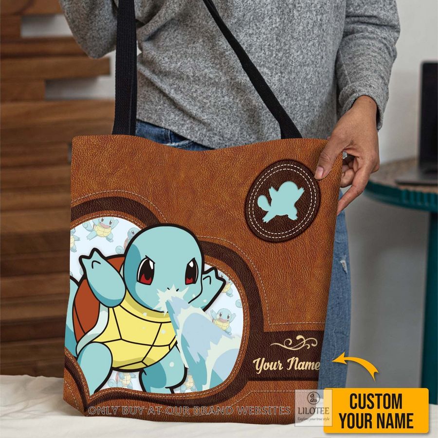 Personalized Pokemon Squirtle All Over Tote bag 3