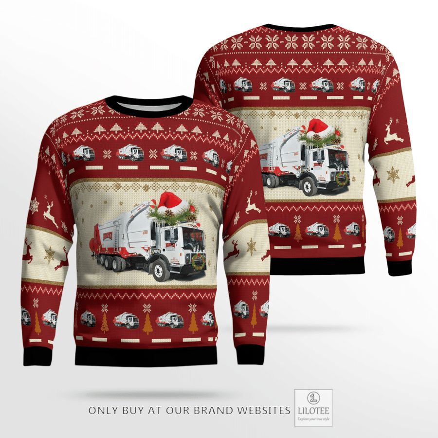 Rumpke Waste & Recycling Christmas Sweater 25