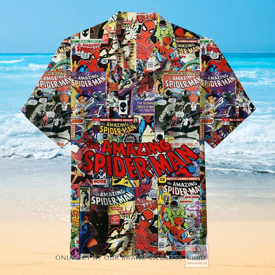 Amazing Spiderman Covers Hawaiian Shirt - LIMITED EDITION 9