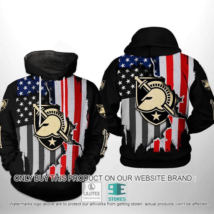 Army Black Knights NCAA US Flag black 3D Hoodie, Zip Hoodie - LIMITED EDITION 9