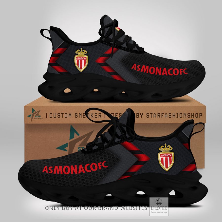 AS Monaco Ligue 1 and 2 Clunky Max Soul Shoes 8
