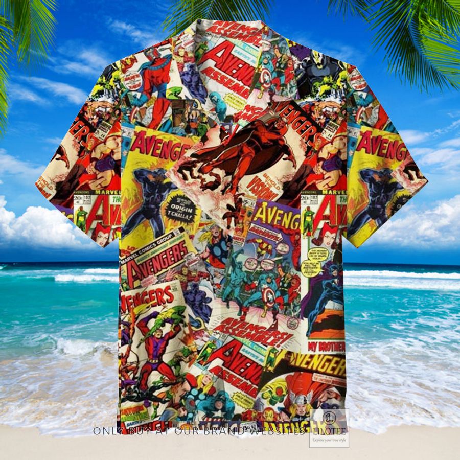 Avengers Marvel Comics Covers Hawaiian Shirt - LIMITED EDITION 17