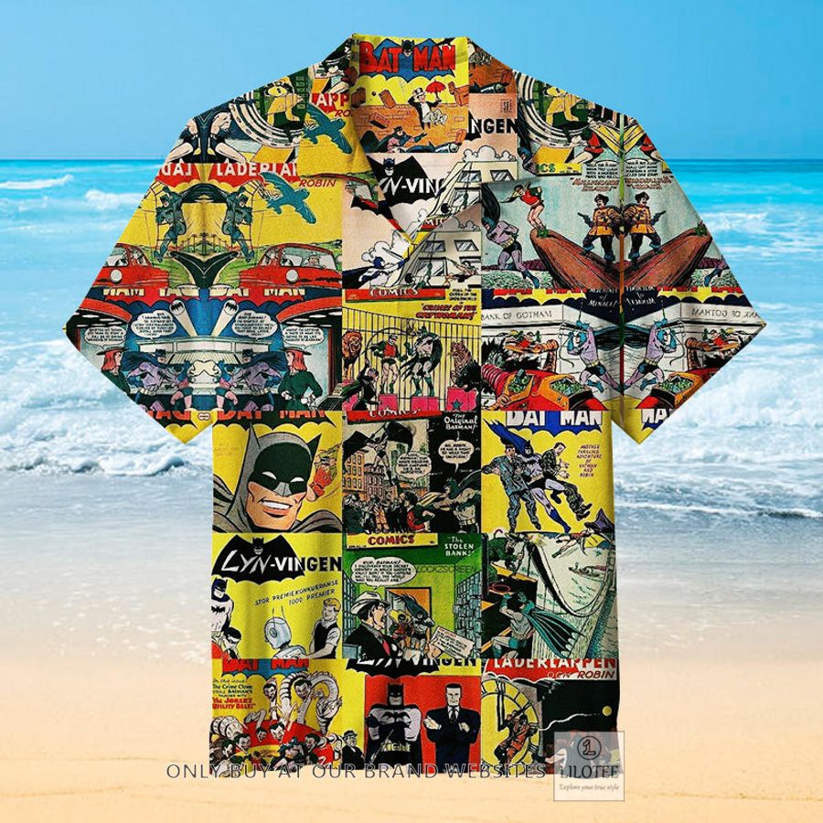Batman Comic Page Hawaiian Shirt - LIMITED EDITION 16