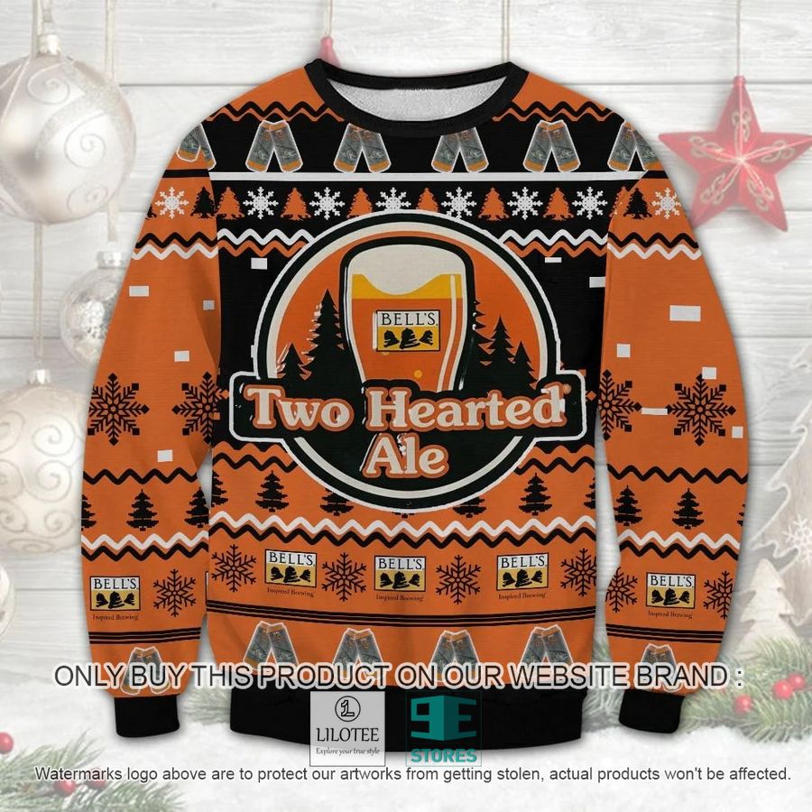 Bell's whisky Two Hearted Ale Christmas Ugly Christmas Sweater - LIMITED EDITION 8
