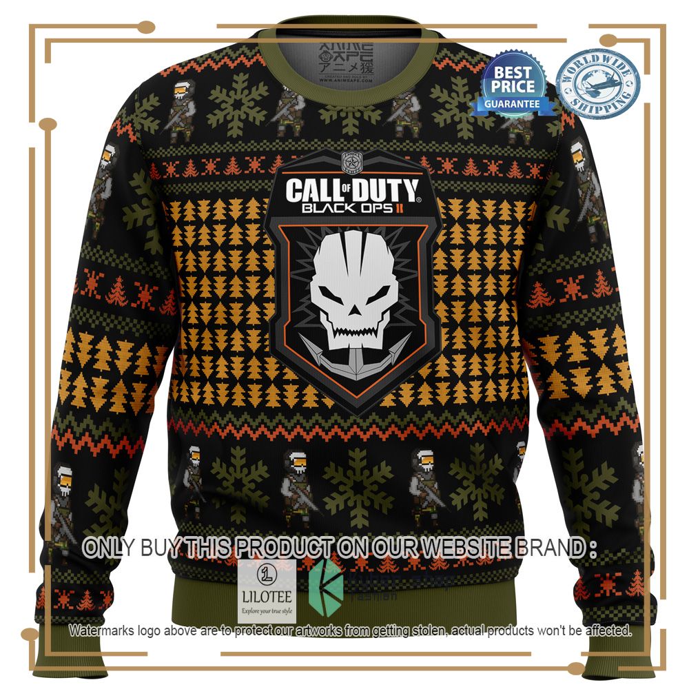 Black Ops 2 Call of Duty Ugly Christmas Sweater - LIMITED EDITION 2