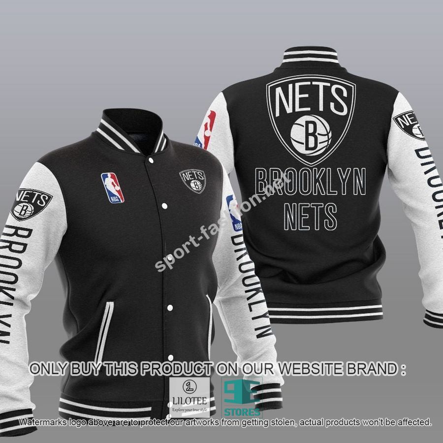 Brooklyn Nets NBA Baseball Jacket - LIMITED EDITION 14