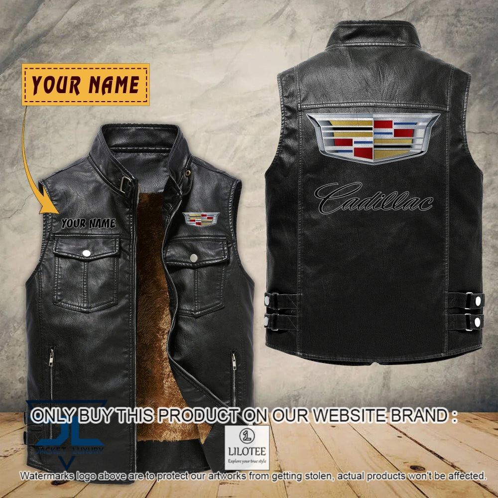 Cadilac Custom Name Sleeveless Velet Vest Jacket - LIMITED EDITION 6