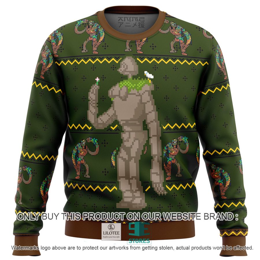 Castle In The Sky Laputan Robot Soldier Knitted Wool Sweater 9