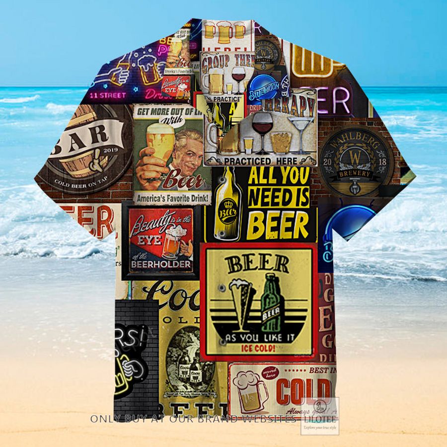 Cheers to Beer Poster Hawaiian Shirt - LIMITED EDITION 17