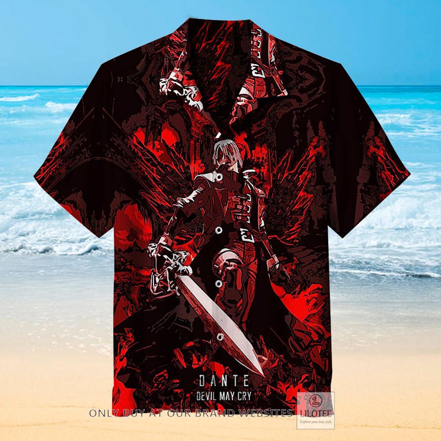 Classic Dante from Devil May Cry Hawaiian Shirt - LIMITED EDITION 16
