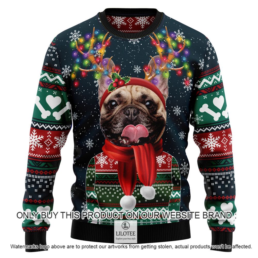 Cool French Bulldog Christmas Sweater - LIMITED EDITION 8