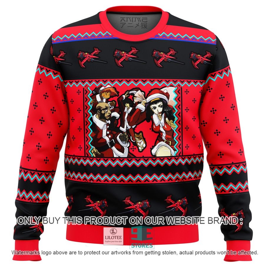 Cowboy Bebop Holiday Knitted Wool Sweater 9