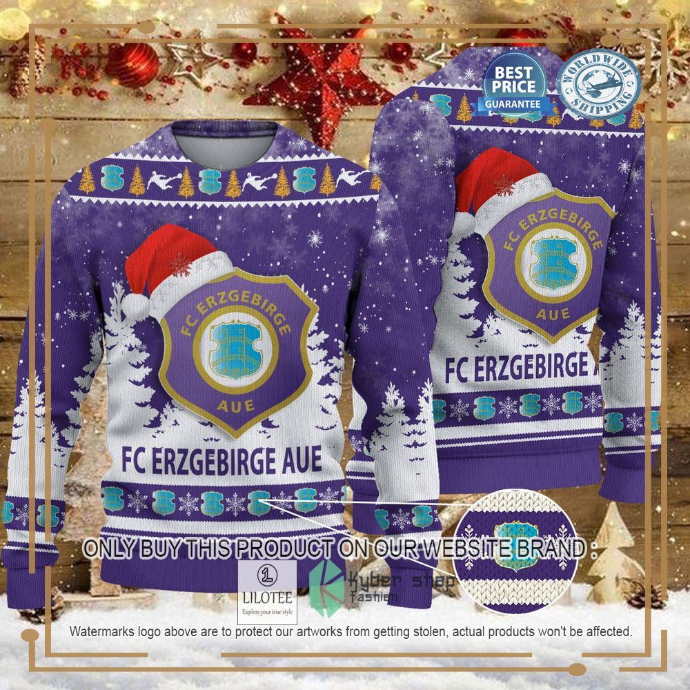 Erzgebirge Aue Ugly Christmas Sweater - LIMITED EDITION 6