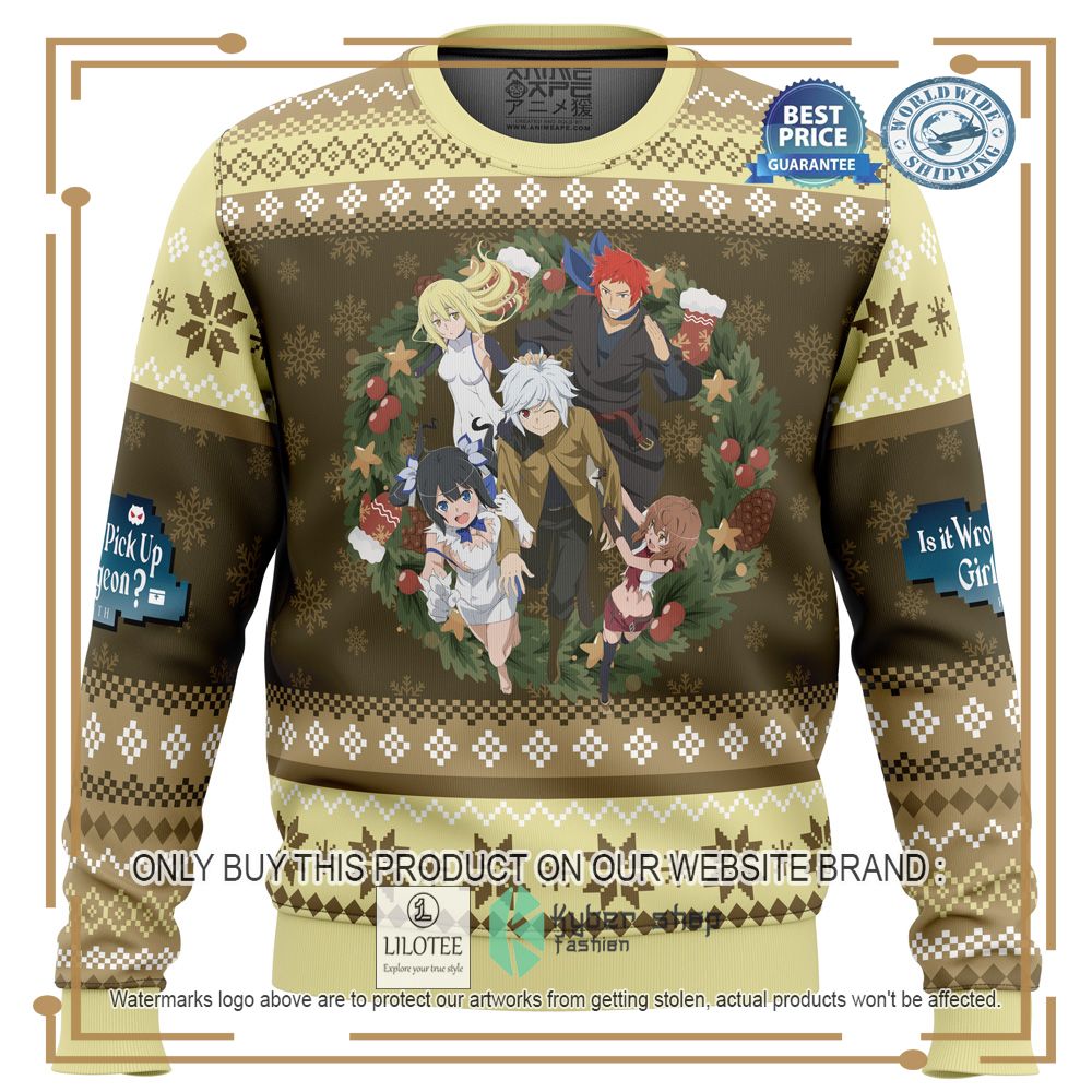 Familia Myth DanMachi Ugly Christmas Sweater - LIMITED EDITION 10