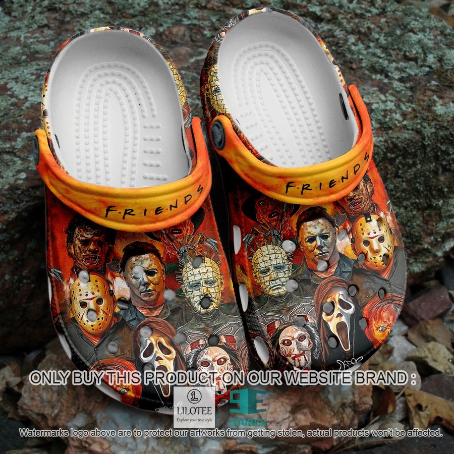 Friends Horror Characters Crocs Crocband Shoes - LIMITED EDITION 2