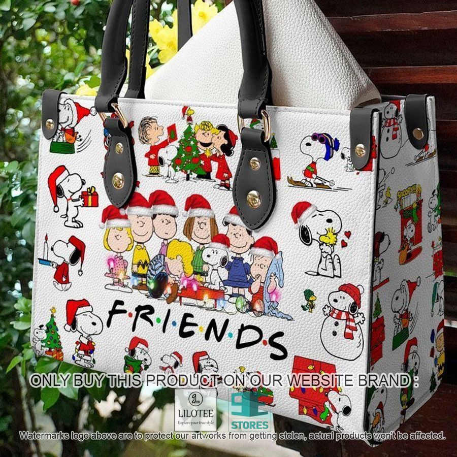 Friends The Peanuts Snoopy And Christmas Leather Bag - LIMITED EDITION 3