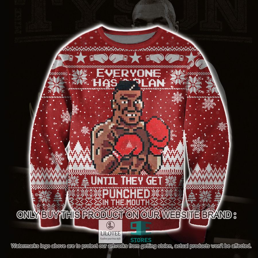 Funny Mike Tyson They Get Punched In The Mouth Knitted Wool Sweater - LIMITED EDITION 9