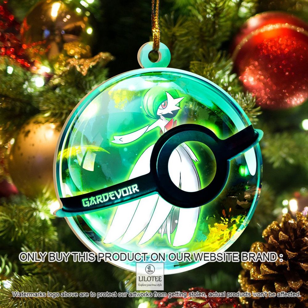 Gardevoir Pokemon Christmas Ornament - LIMITED EDITION 9