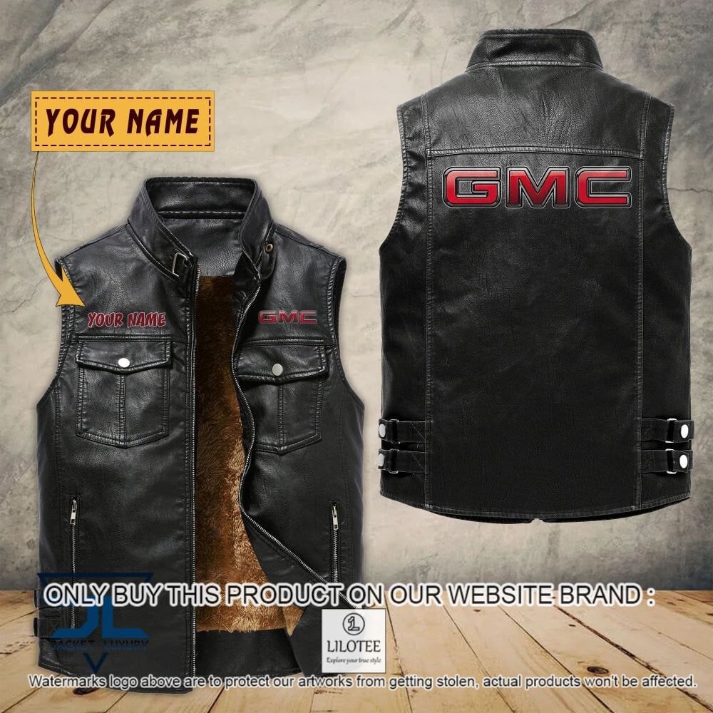 GMC Custom Name Sleeveless Velet Vest Jacket - LIMITED EDITION 6