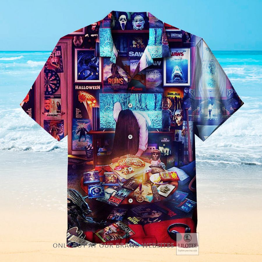 Halloween Nostalgic Horror Hawaiian Shirt - LIMITED EDITION 17