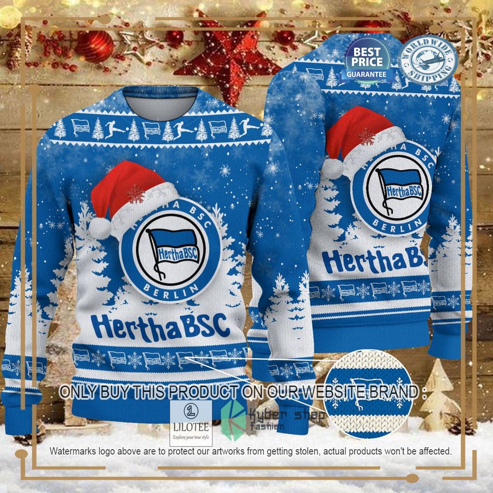 Hertha BSC Ugly Christmas Sweater - LIMITED EDITION 6