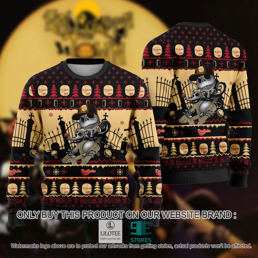Jack Skellington Don Julio Ugly Christmas Sweater - LIMITED EDITION 9