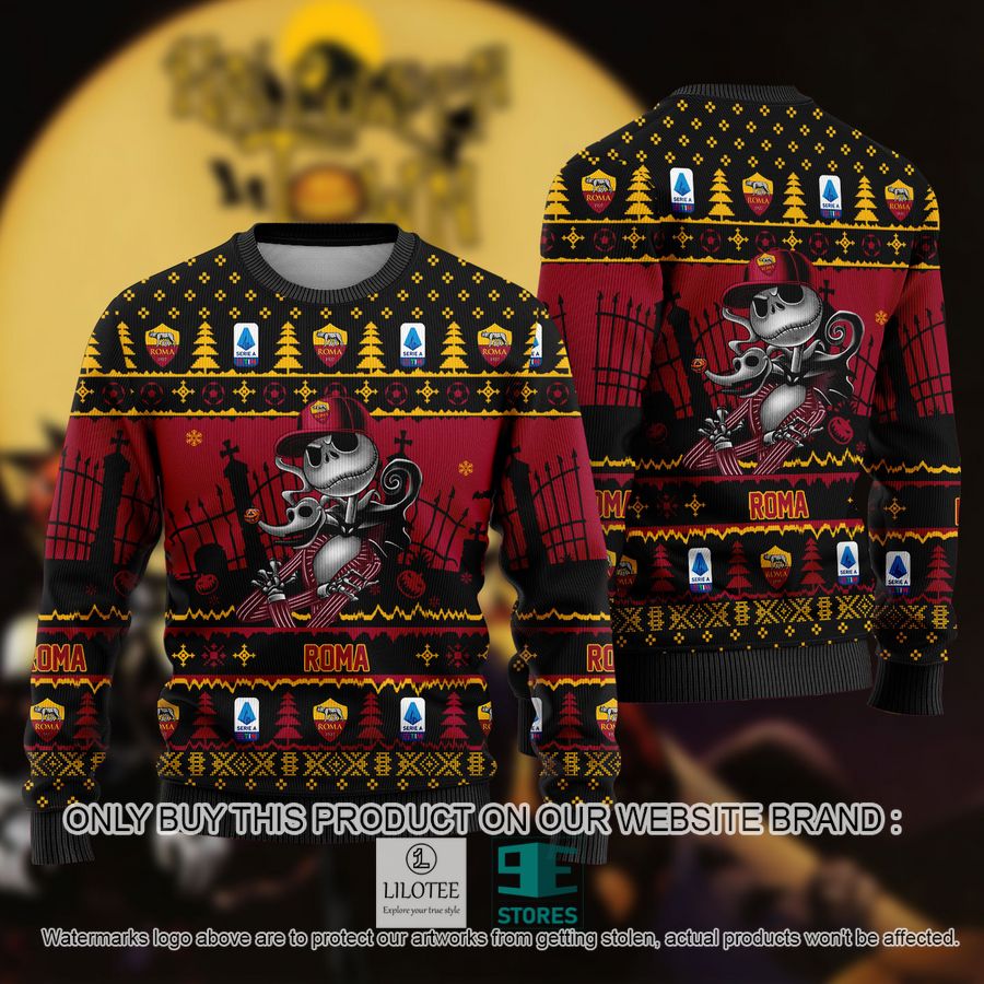 Jack Skellington Roma Ugly Christmas Sweater - LIMITED EDITION 8