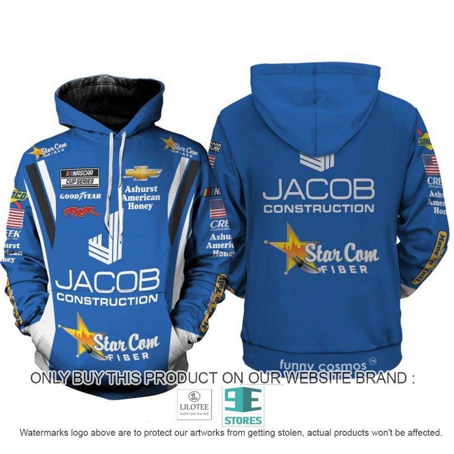 Jacob Construction Derrike Cope Nascar 2022 Racing 3D Shirt, Hoodie 8
