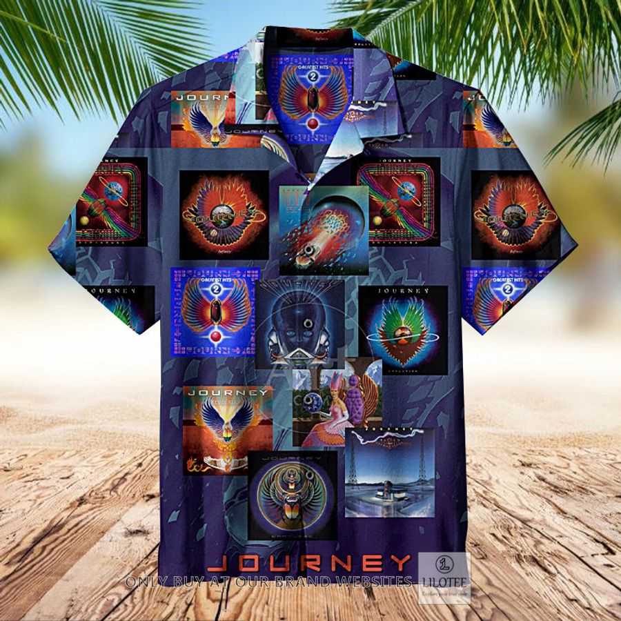 Journey - Album Collage Hawaiian Shirt - LIMITED EDITION 16