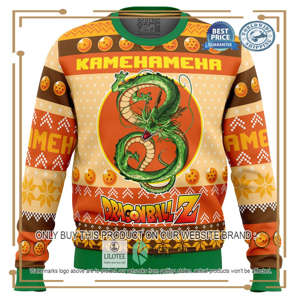 Kamehameha Dragon Ball Z Ugly Christmas Sweater - LIMITED EDITION 6