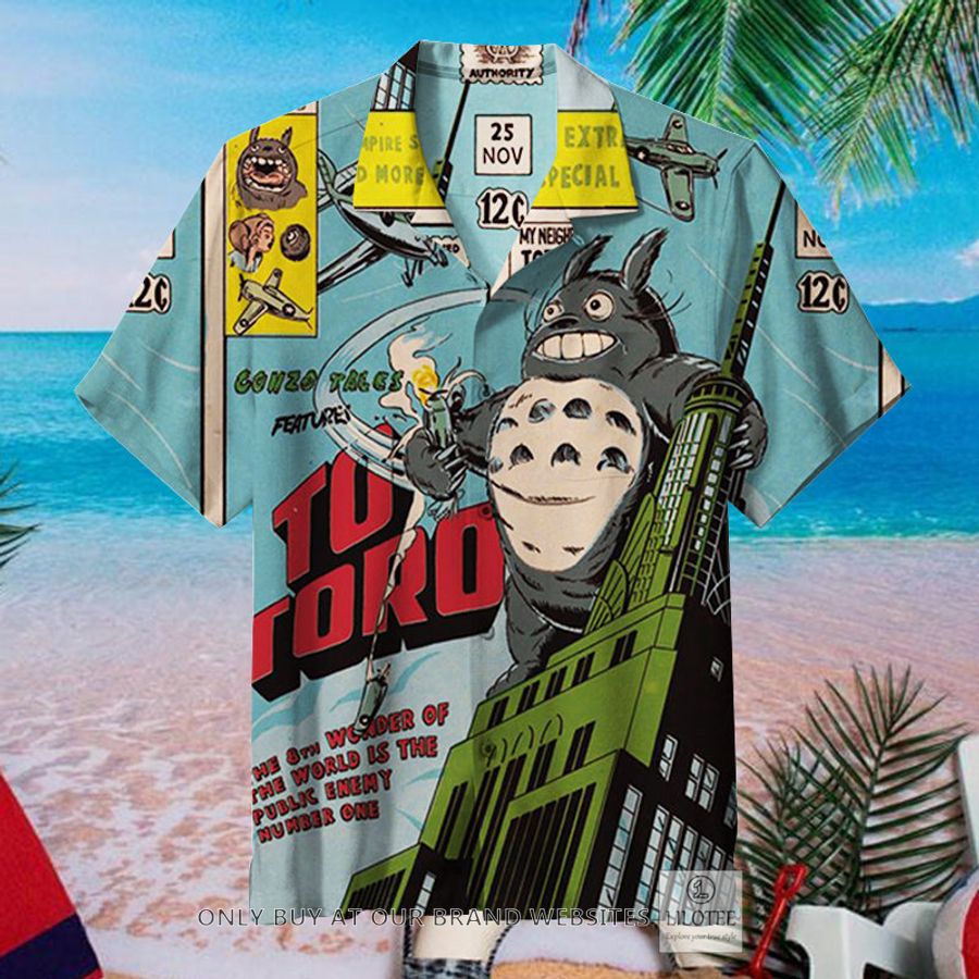 King Kong Totoro Hawaiian Shirt - LIMITED EDITION 17