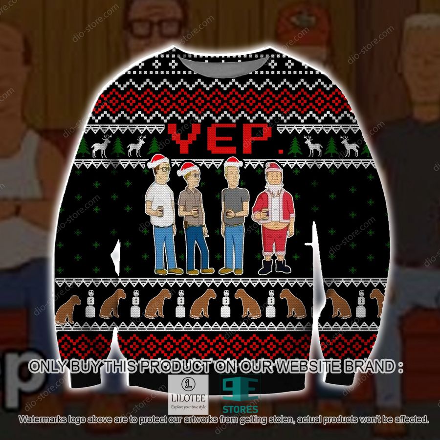 King Of The Hill Yep Knitted Wool Sweater - LIMITED EDITION 25