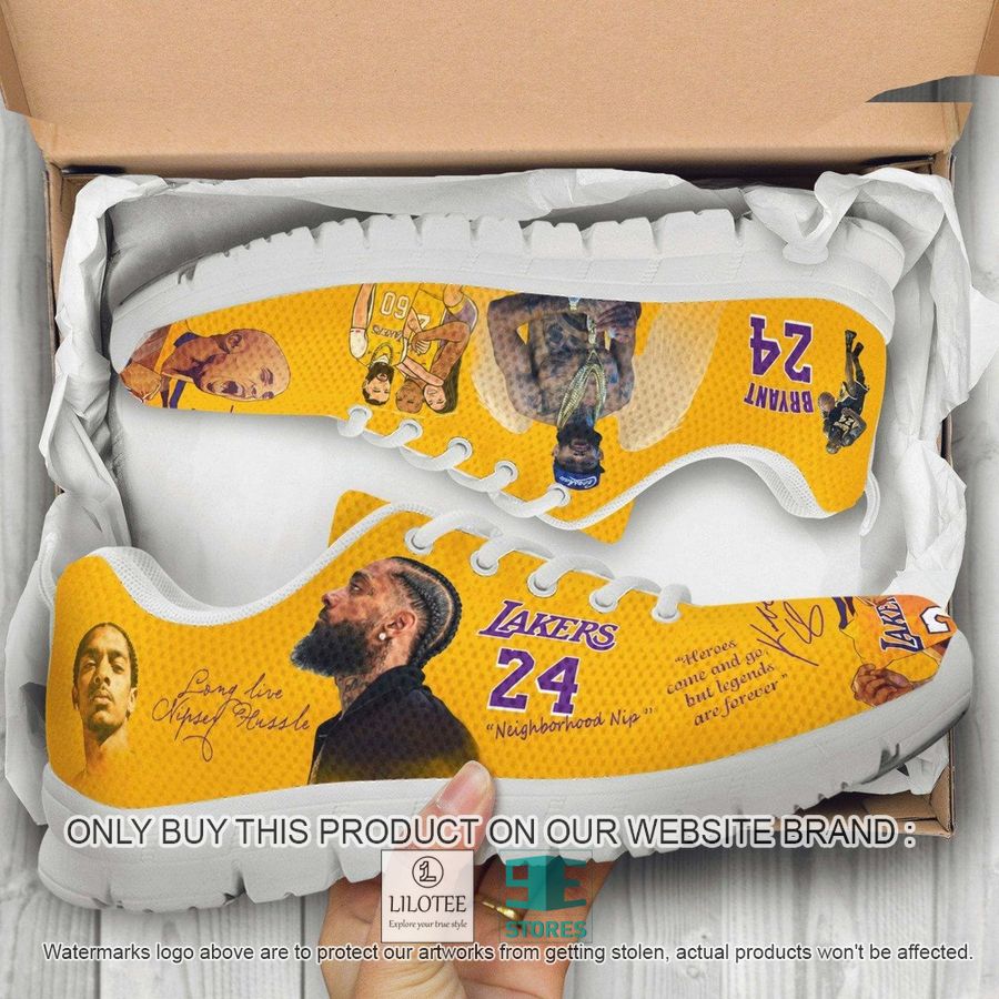 Kobe Bryant 24 Nipsey Hussle Sneaker Shoes - LIMITED EDITION 7