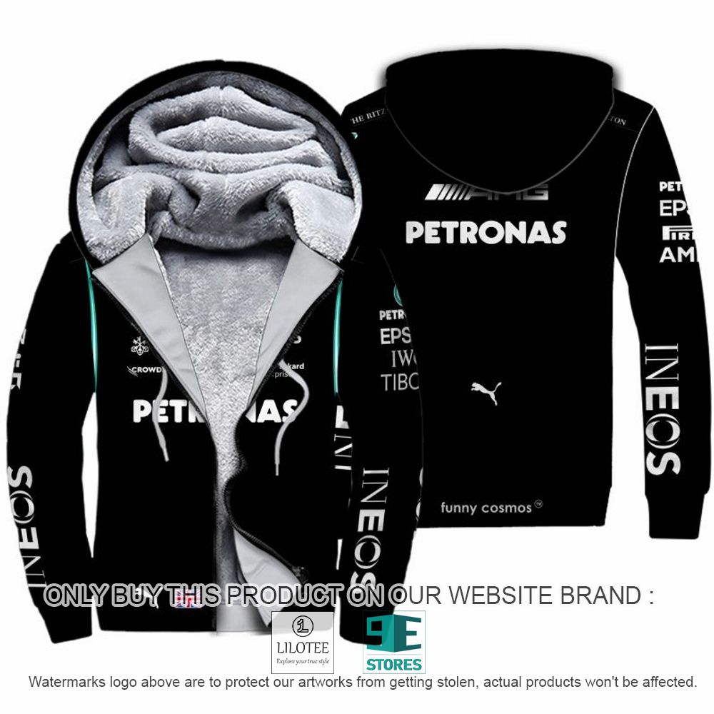 Lewis Hamilton Racing Formula 1 2022 Petronas 3D Fleece Hoodie - LIMITED EDITION 11