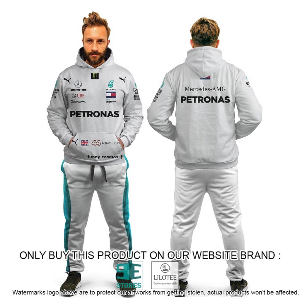 Lewis Hamilton Racing Formula One Grand Prix Petronas 3D Hoodie, Pant - LIMITED EDITION 5