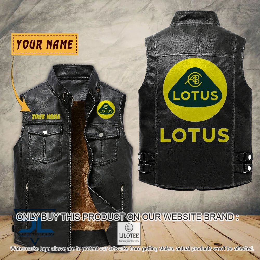 Lotus Custom Name Sleeveless Velet Vest Jacket - LIMITED EDITION 6