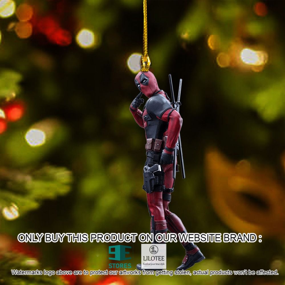 Marvel Comics Deadpool Christmas Ornament - LIMITED EDITION 2
