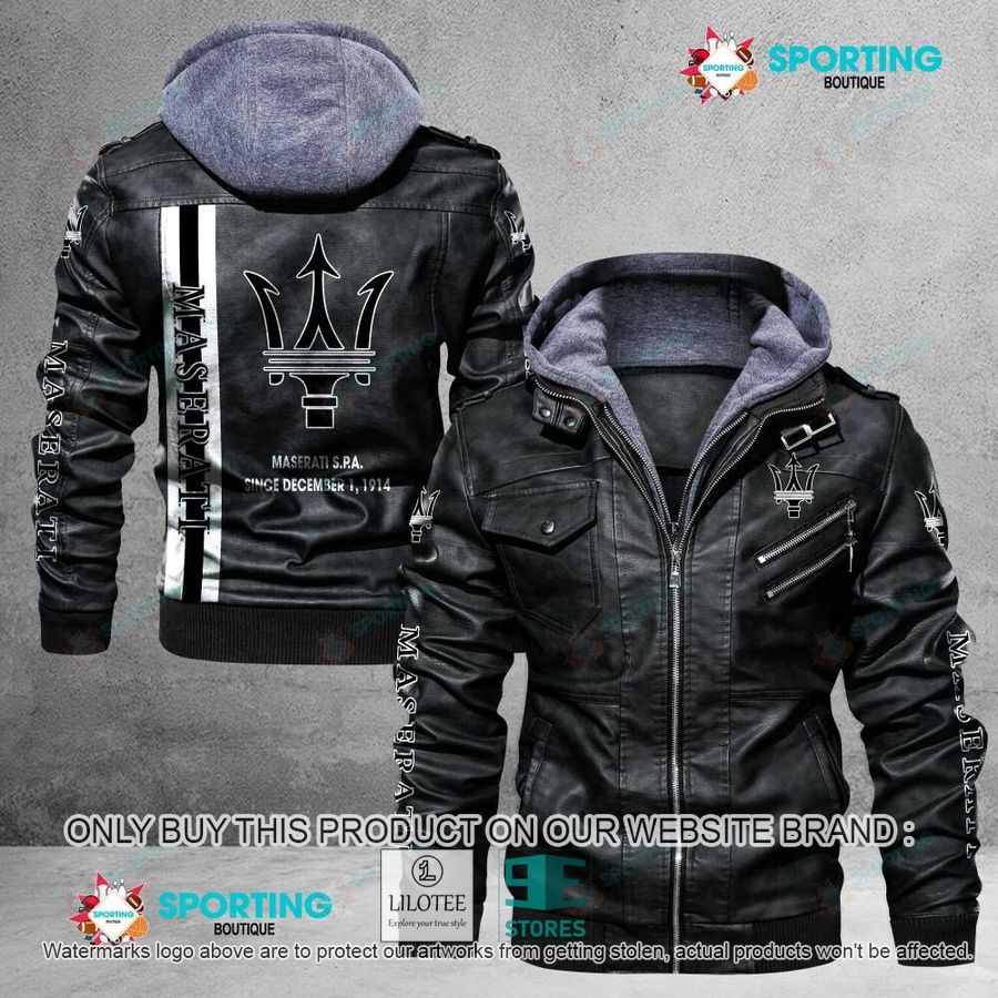 Maserati SPA Since December 1 1914 Leather Jacket - LIMITED EDITION 17