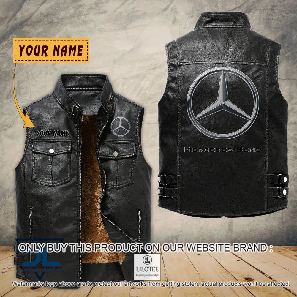 Mercedes-Benz Custom Name Sleeveless Velet Vest Jacket - LIMITED EDITION 6