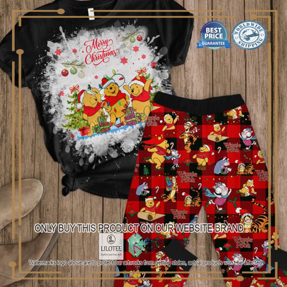 Merry Christmas Winnie-the-Pooh black Pajamas Set - LIMITED EDITION 6