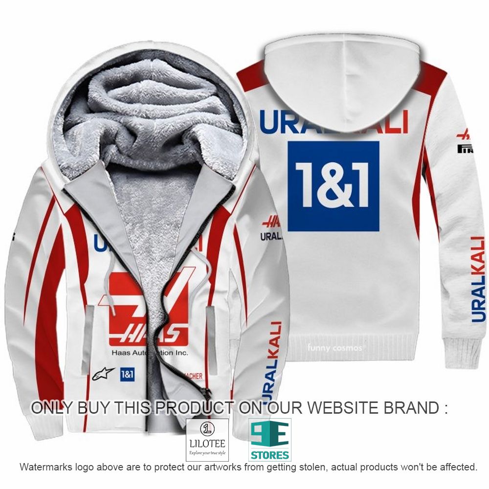 Mick Schumacher Racing Formula 1 2022 Uralkali 3D Fleece Hoodie - LIMITED EDITION 10