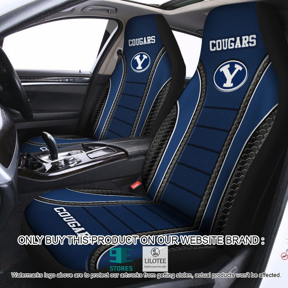 NCAA BYU Cougars Car Seat Cover - LIMITED EDITION 3