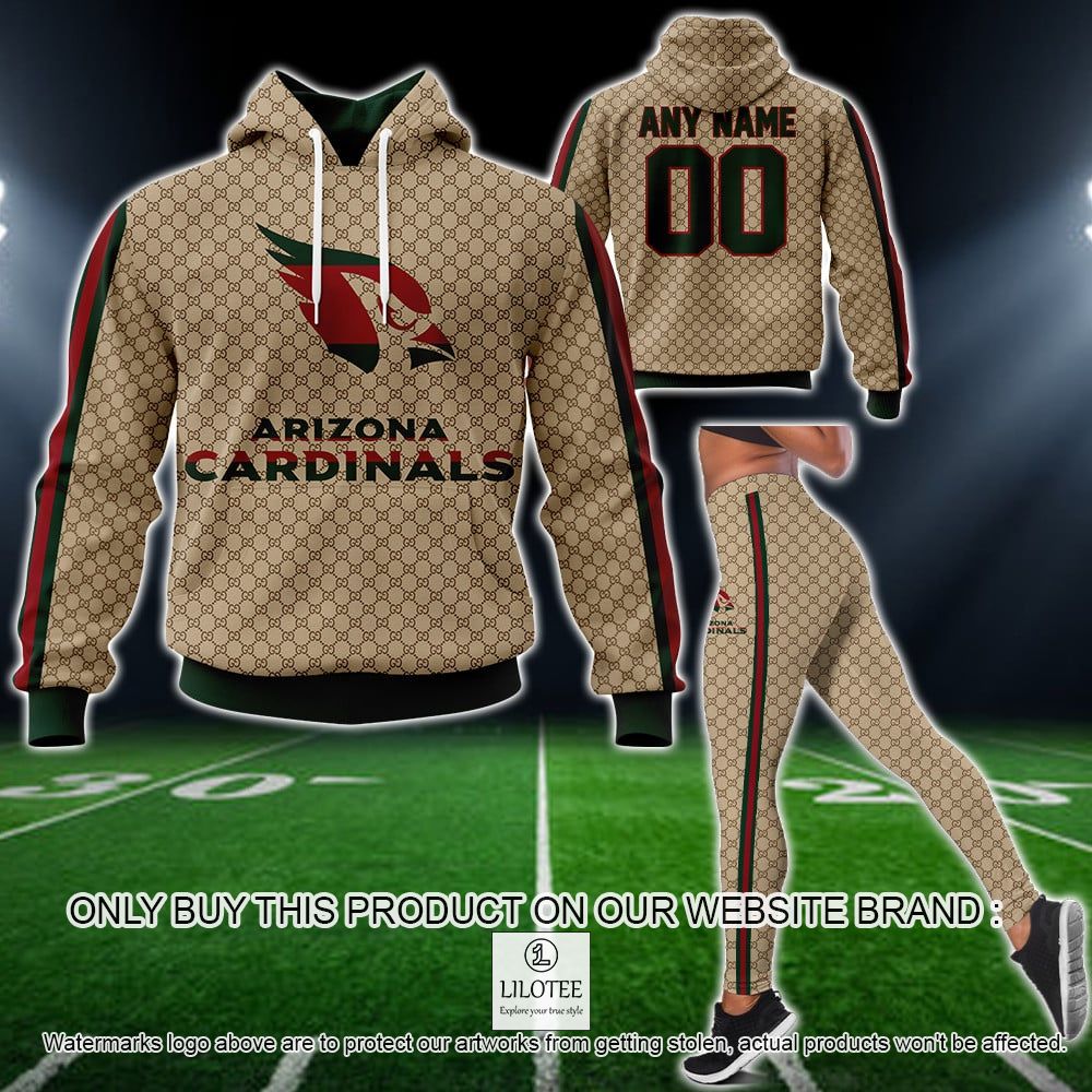 NFL Arizona Cardinals, Gucci Personalized 3D Hoodie, Legging - LIMITED EDITION 13