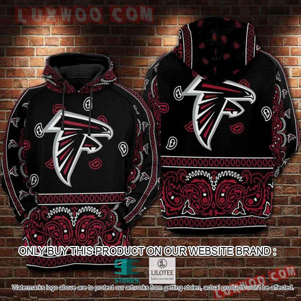 NFL Atlanta Falcons Pattern 3D Hoodie - LIMITED EDITION 11