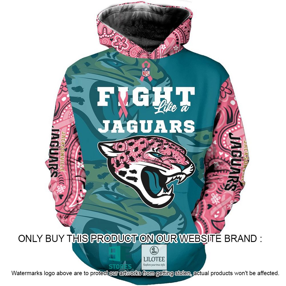 NFL Jacksonville Jaguars Fight Like a Jaguars Personalized 3D Hoodie, Shirt - LIMITED EDITION 22