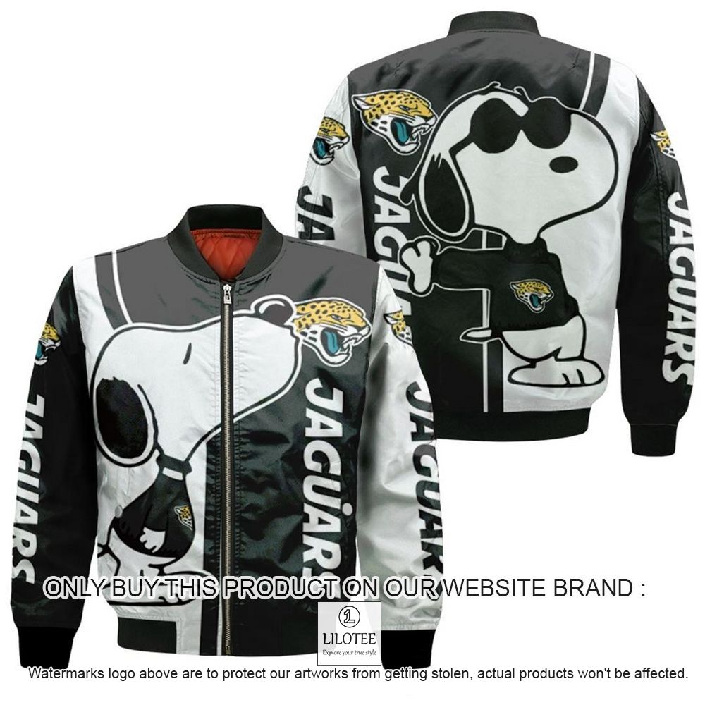 NFL Jacksonville Jaguars Snoopy Bomber Jacket - LIMITED EDITION 11