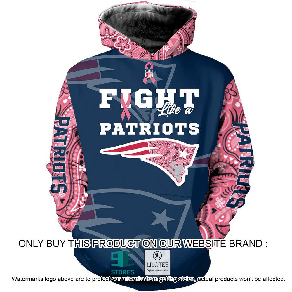 NFL New England Patriots Fight Like a Patriots Personalized 3D Hoodie, Shirt - LIMITED EDITION 23