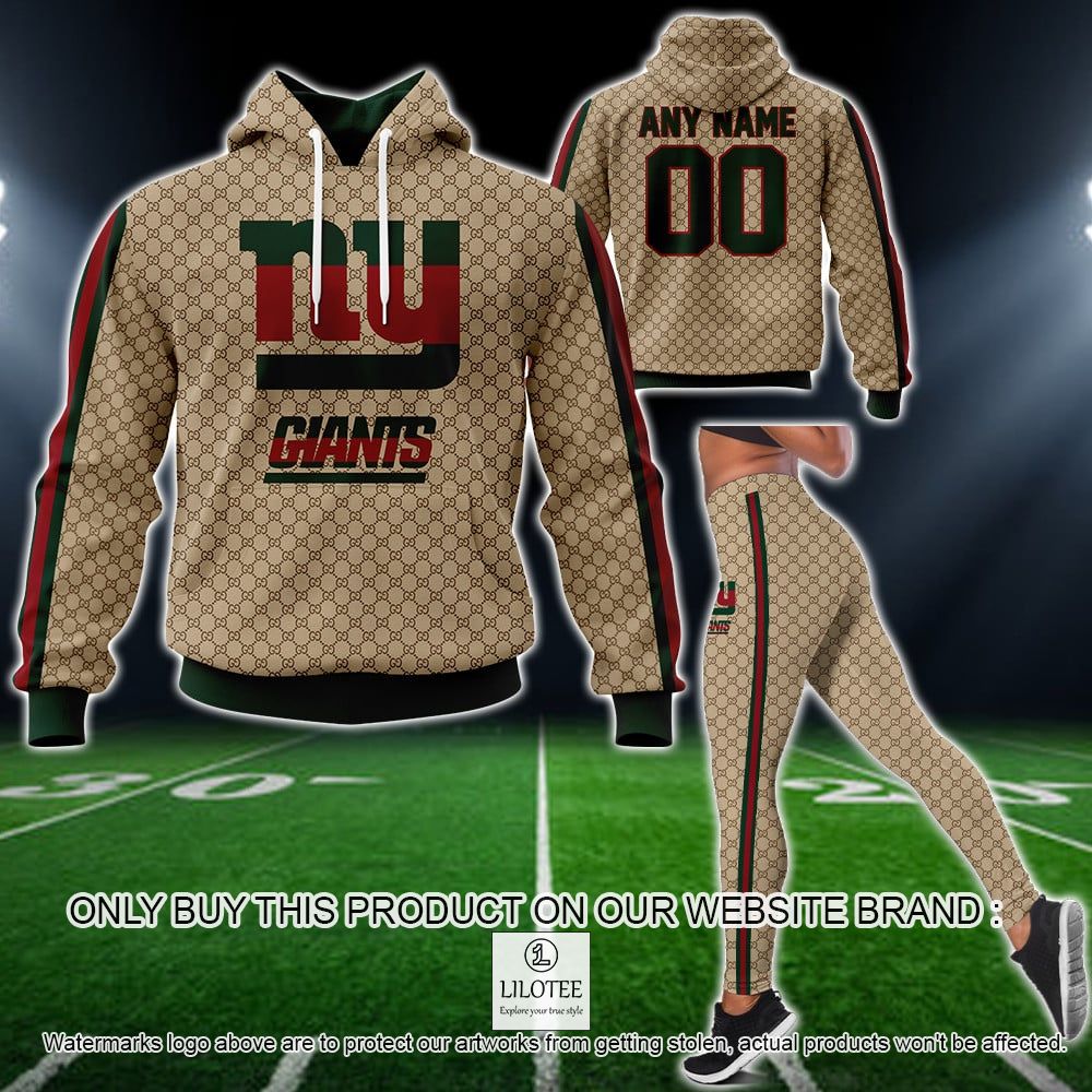 NFL New York Giants, Gucci Personalized 3D Hoodie, Legging - LIMITED EDITION 12