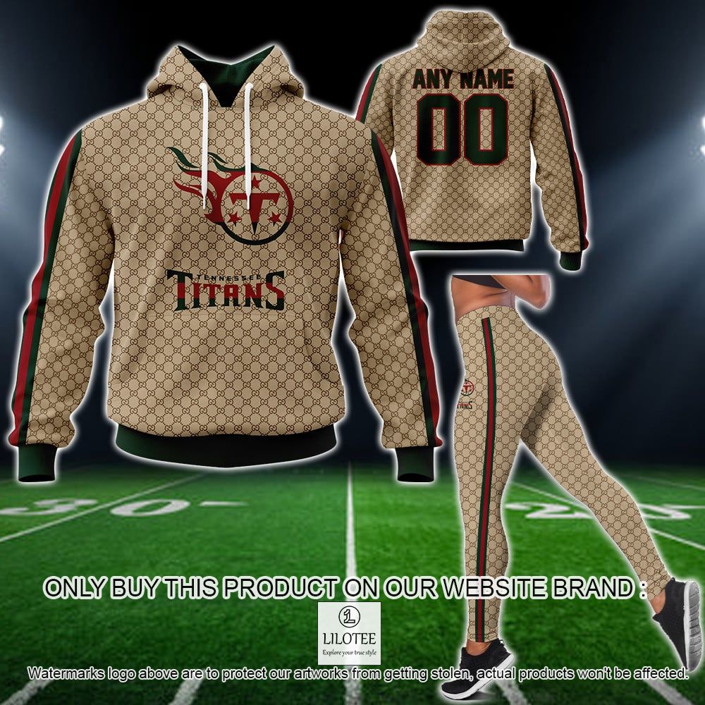 NFL Tennessee Titans, Gucci Personalized 3D Hoodie, Legging - LIMITED EDITION 12